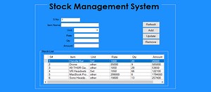 Stock Management System In VB.NET With Source Code - Source Code & Projects