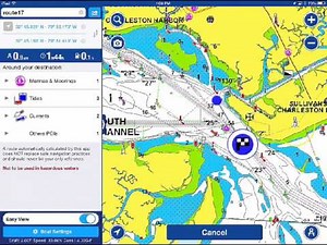 Navionics App Auto Routing
