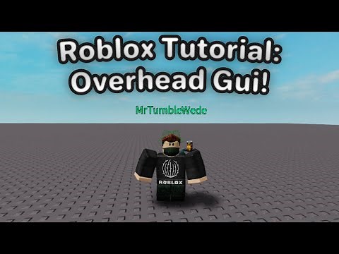 How to Make an Overhead GUI! | Roblox Studio Tutorial