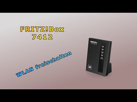 FRITZ!Box 7412 - Enable Wi-Fi