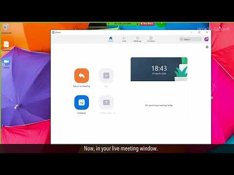 How to download Zoom recording :Tutorial