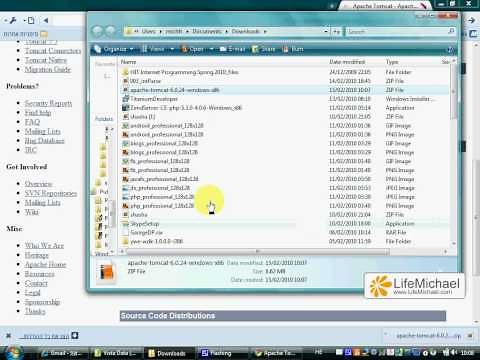 Downloading & Installing Apache Tomcat