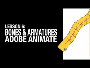 Lesson 6: Learn Adobe Animate/Flash - Bones and Armatures