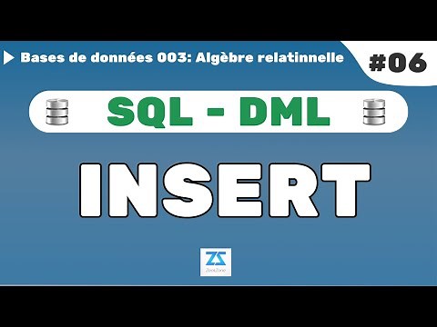 Cours MySQL - 06 : Insertion des données avec la commande INSERT INTO B darija