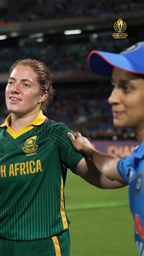 30M views · 934K reactions | Plenty of respect between two teams after going toe-to-toe in a #CWC25 Final 欄 Highlights of the Final  https://bit.ly/4osU7us | ICC - International Cricket Council | Facebook