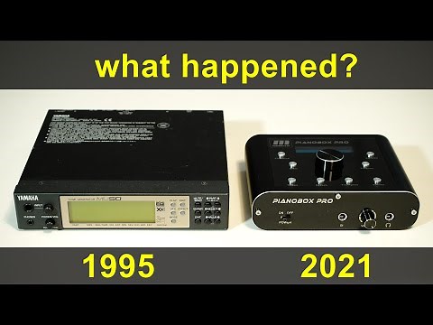 Pianobox Pro sound module Vs. MU50 MIDI sound module