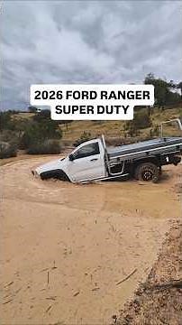 2026 Ford Ranger Super Duty test drive - toughest ute on sale?