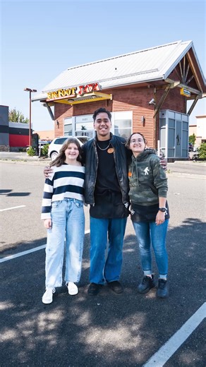 This just in! Girl Scouts of Western Washington Nora stopped by...