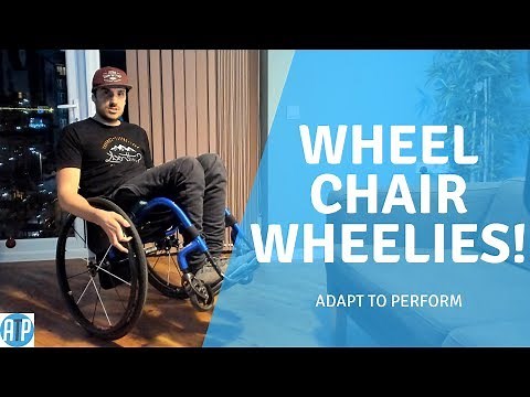 How to: Wheelchair Wheelie + More Tricks!