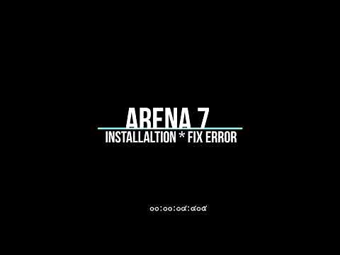 Resolume Arena 7 install with Fix error opengl