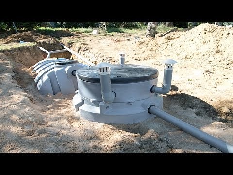 L'installation d'une microstation de traitement des eaux usées - Bricolage avec Robert