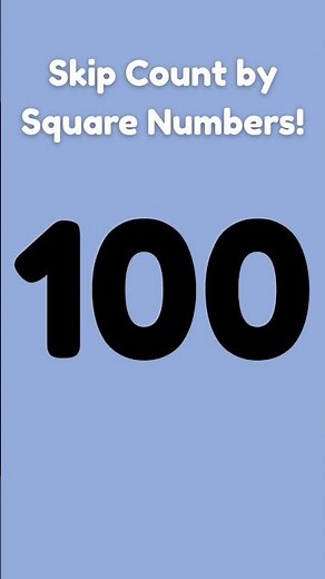 🎵 Skip Count by Square Numbers | Easy Tune | Fun Math Song for Kids #mathforkids #skipcounting