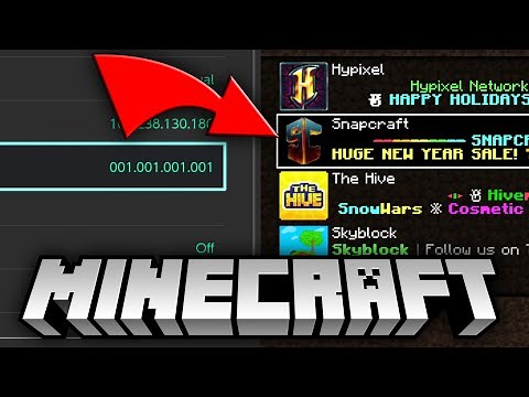 How To Join JAVA EDITION Servers on Nintendo Switch & Xbox One (Minecraft Bedrock)