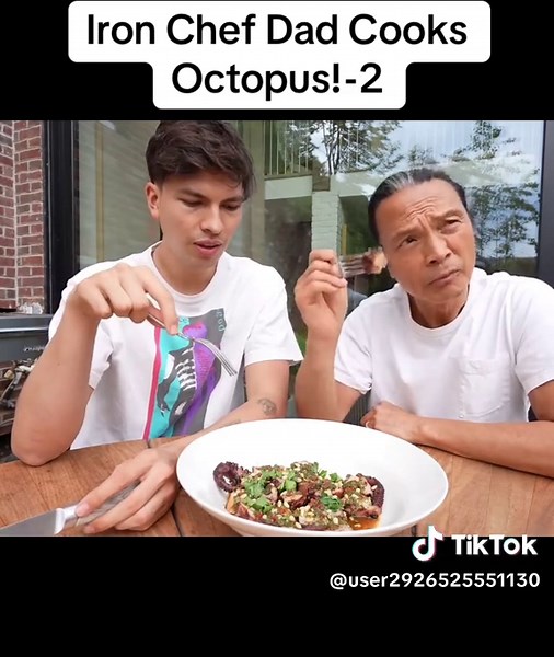 Delicious Octopus Recipe by Iron Chef Dad