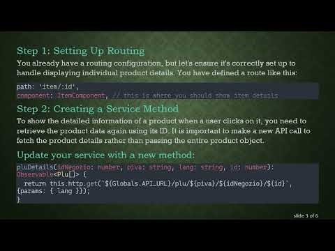 How to Open Product Details on a New Page in Angular