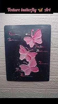 Butterfly Texture painting #texturepainting #butterflydrawing #shorts #artwork #art #butterfly
