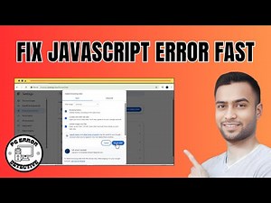 How To Fix A Javascript Error In Windows 10 - Full Guide