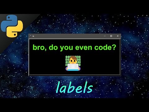 Learn Python tkinter labels easy 🏷️