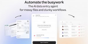 AutoForm: The AI data entry agent for messy files and clunky workflows | Product Hunt