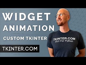 Widget Animation - Tkinter CustomTkinter 23 — Hive
