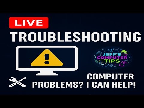 Live Computer Help – Tell Me Your Problem & I’ll Try to Fix It! (Day 5)
