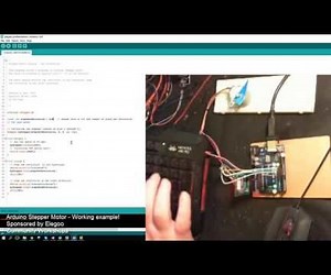 Arduino: Stepper Motor Example Sketch Fixed