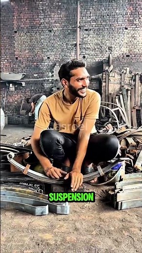 How Leaf Springs Are Made and Their Function in Vehicles #LeafSpring #LeafSpringSuspension