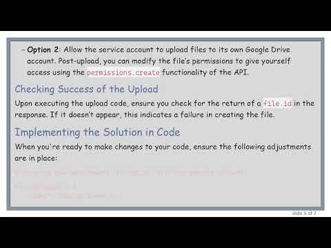 Fixing the Google Drive Python Upload Issue