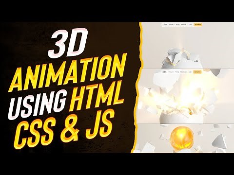 Create 3D Animations Using HTML, CSS & JS | Scrolling Animation Using Canvas | Zelt | Part 01