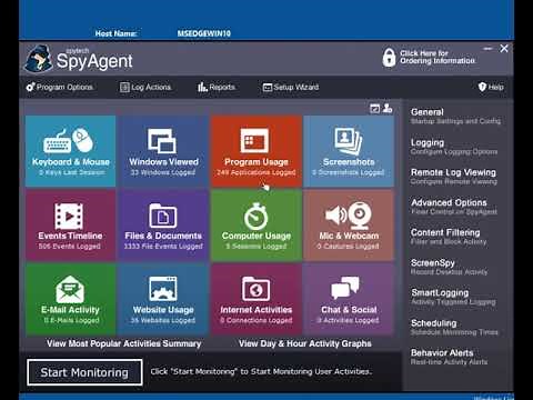 Spytech SpyAgent Monitoring Software Tour