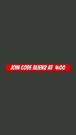 Join code alien 2 at 4:00 gorilla tag