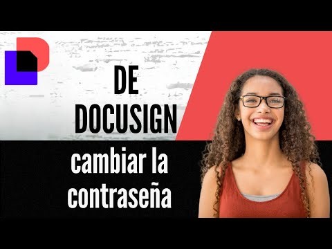 How to change your DocuSign password