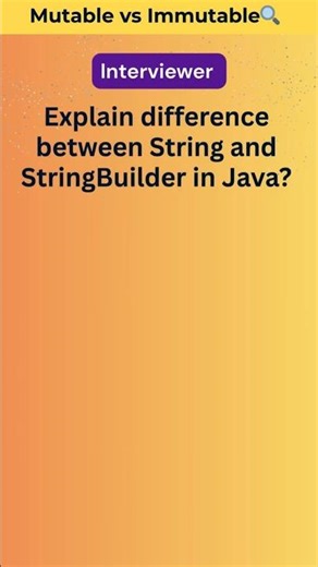 String vs StringBuilder Java