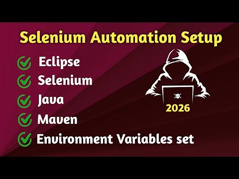 Complete Guide: Selenium + Java Automation Setup in Eclipse IDE (Beginners)