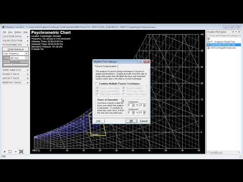 Using the Ecotect Weather Tool to Analyze Climate Data