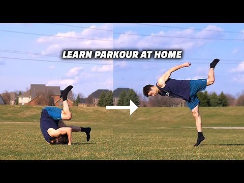 How to Webster Flip Easy - Learn Parkour at Home - Front Roll Becomes Flip