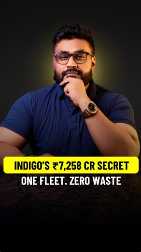 Ankit Bansal on Instagram: "IndiGo didn’t sell comfort — it sold consistency. Fast turnaround, low cost, high repeat. #IndiGoAirlines #BusinessModel #AviationCaseStudy #StartupIndia #Profitability #EfficiencyWins #IndianEconomy #BusinessMindset #SmartStrategy #JaiShreeRam"