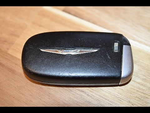 DIY - Chrysler Key Fob battery replacement - 300 / 200