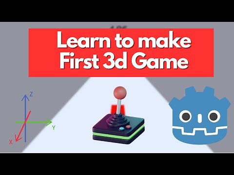 Learn to make First 3D game in Godot 4 (Complete Tutorial Beginner Friendly)