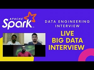 Data Engineering Interview | Apache Spark Interview | Live Big Data Interview