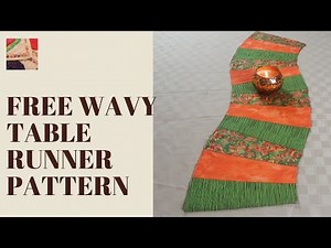 Wavy Table Runner