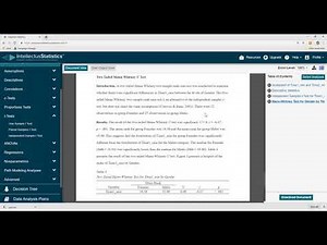 Intellectus Statistics Overview