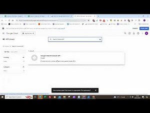 How to set up Google Search Console Api