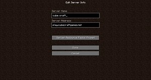 CubeCraft Server IP