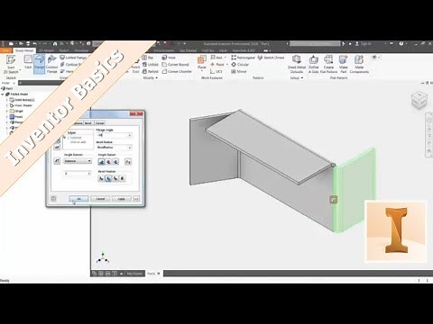 Inventor 101: Sheet Metal Basics