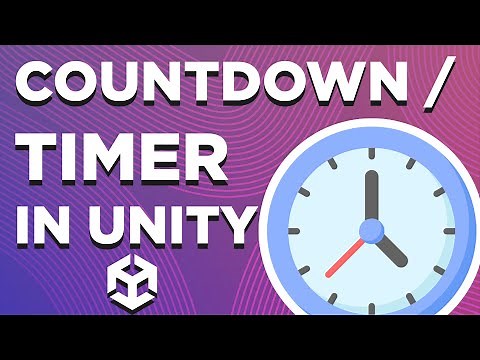 Stopwatch / Countdown Timer In Unity Tutorial - 2023