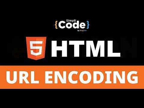 HTML URL Encoding Tutorial | URL Encoding In HTML | HTML Tutorial For Beginners | SimpliCode