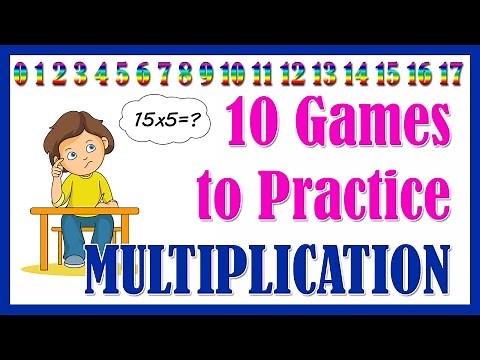 Distance Learning - 10 MULTIPLICATION GAMES