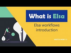 ElsaWorkflows Intro
