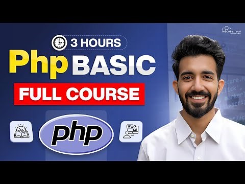 PHP Crash Course For Beginners in 3 Hours | Learn PHP Tutorial with Practical (2026)